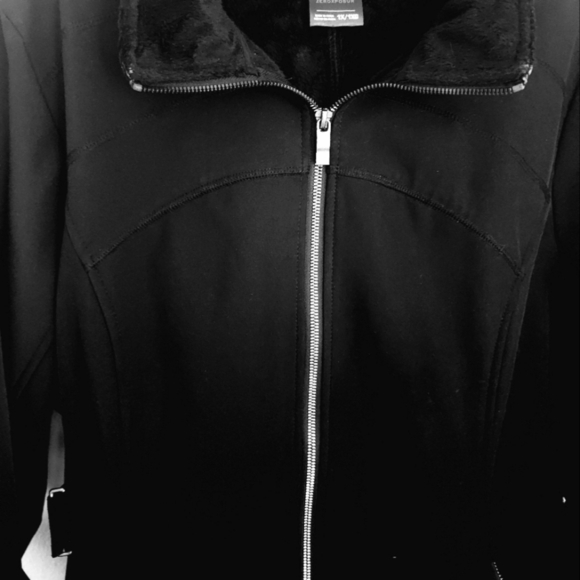 ZeroXposur Hooded Full Zip Fleece Lined Black Winter Coat Sz 1X/1XG - Picture 5 of 15
